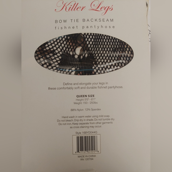 Bow tie backseem stockings - Picture 2 of 2